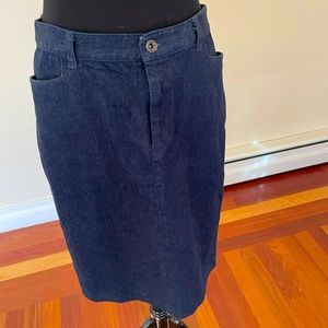 Jean skirt